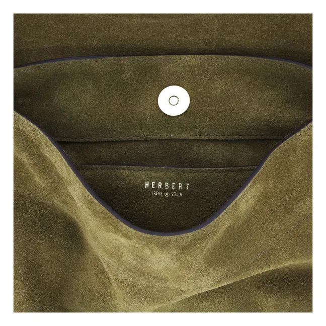 Le New Benson Velvet Bag | Tabacco