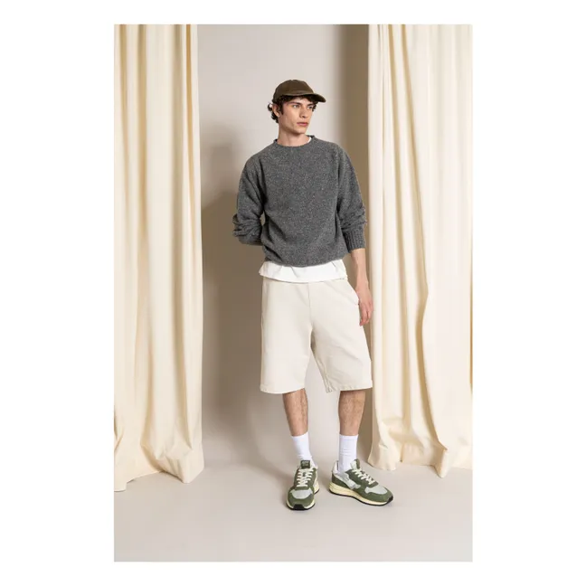 Aron Pantalones cortos de algodón orgánico | Crudo