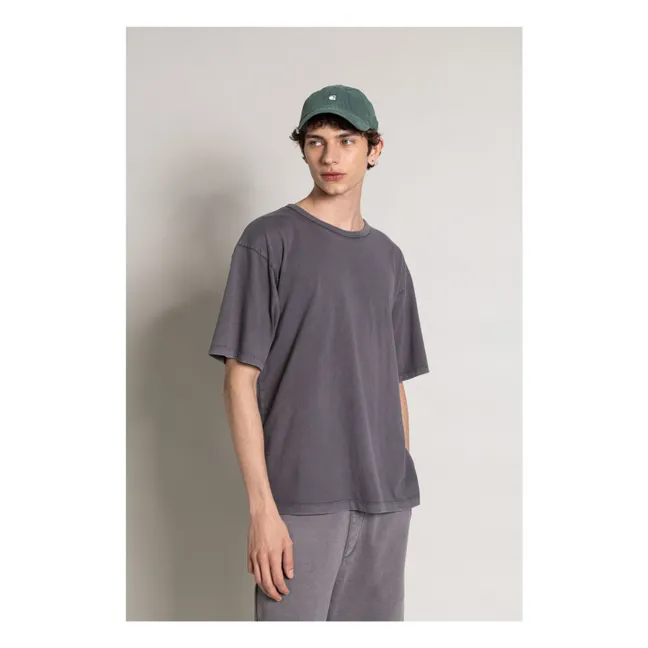 Short Aron Coton Bio | Gris charbon