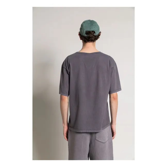 Short Aron Coton Bio | Gris charbon