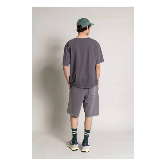 Shorts Aron Bio-Baumwolle | Kohlegrau