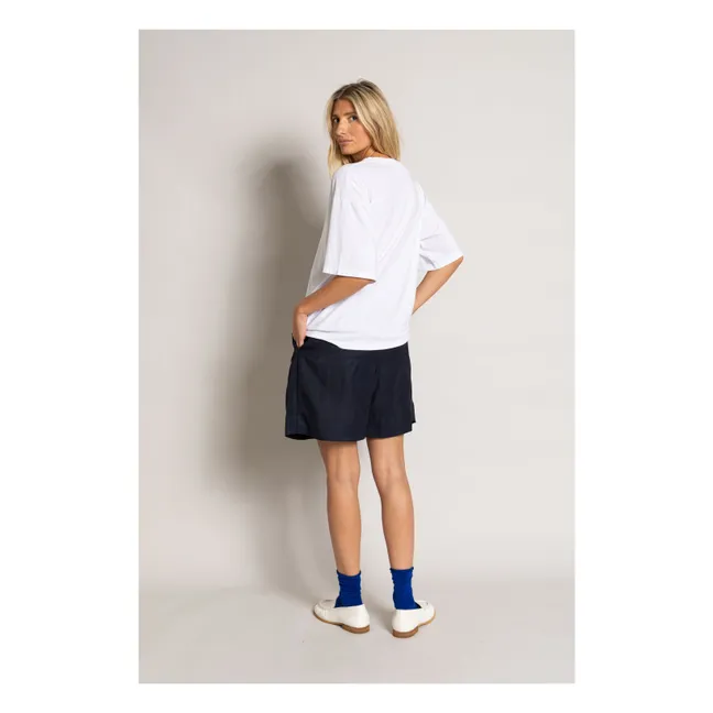 T-shirt Cloud Coton Bio | Blanc