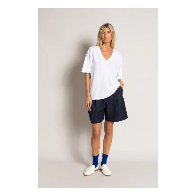 T-shirt Cloud Coton Bio | Blanc