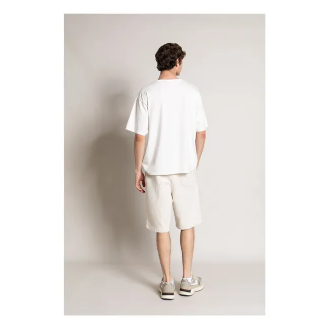 T-shirt Solal Coton Bio | Blanc cassé