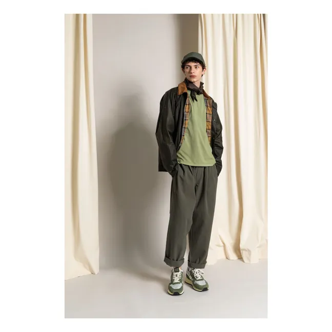 T-shirt Solal Coton Bio | Vert kaki clair