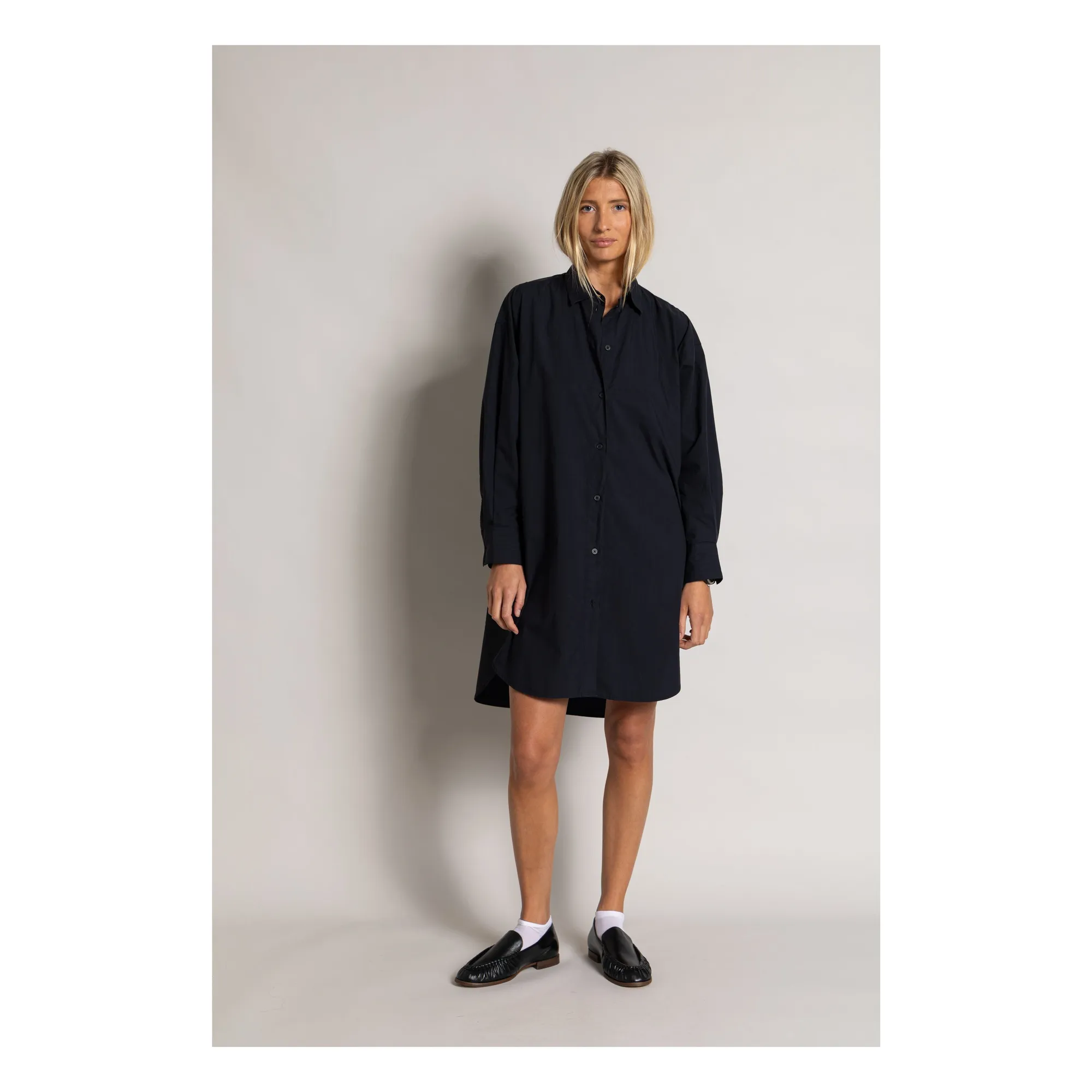 Smallable Woman Black Dress Shirt Lydie