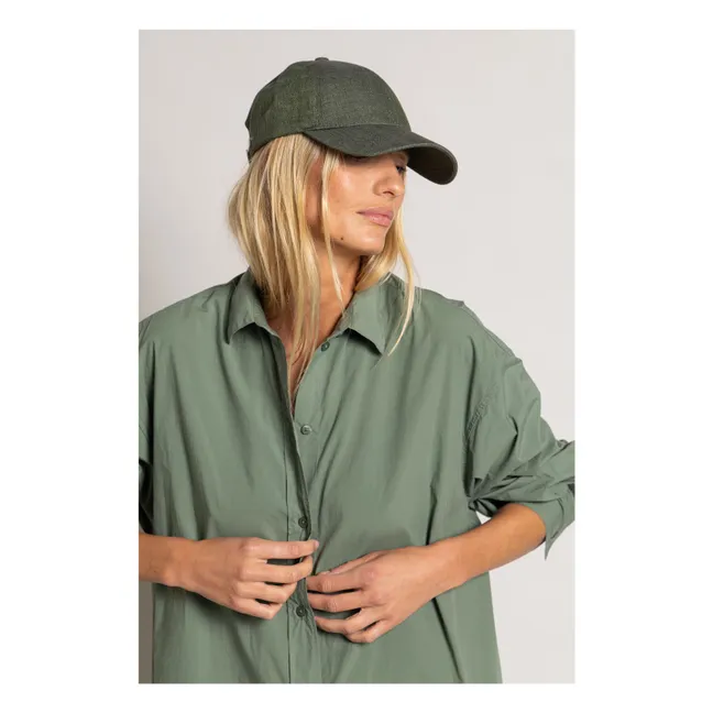 Robe Chemise Melissa | Vert kaki