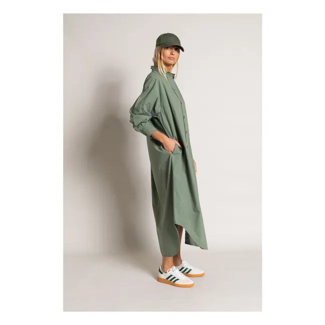 Robe Chemise Melissa | Vert kaki