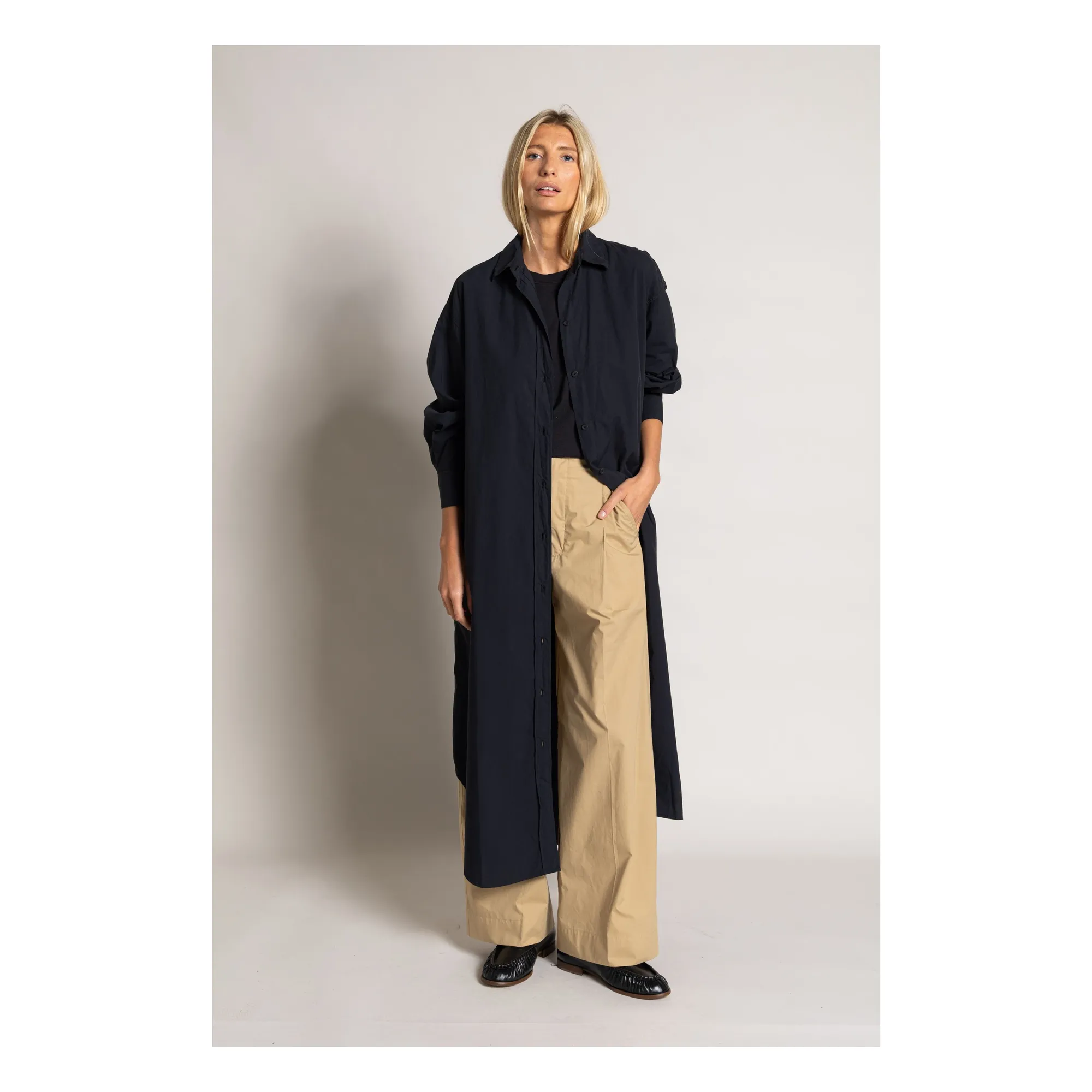 Smallable Woman Black Melissa Shirt Dress