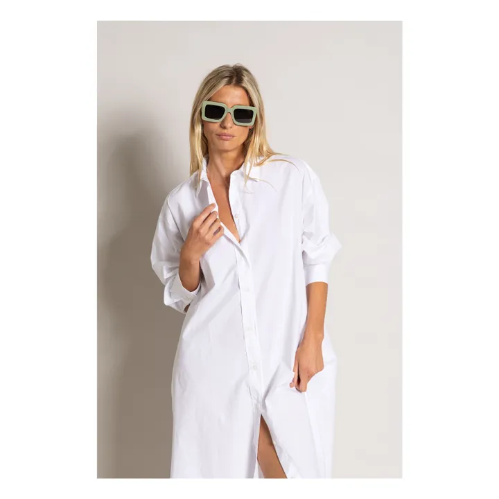 Robe Chemise Melissa | Blanc- Image produit n°2
