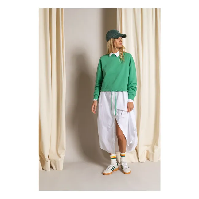 Vestido camisero Melissa | Blanco