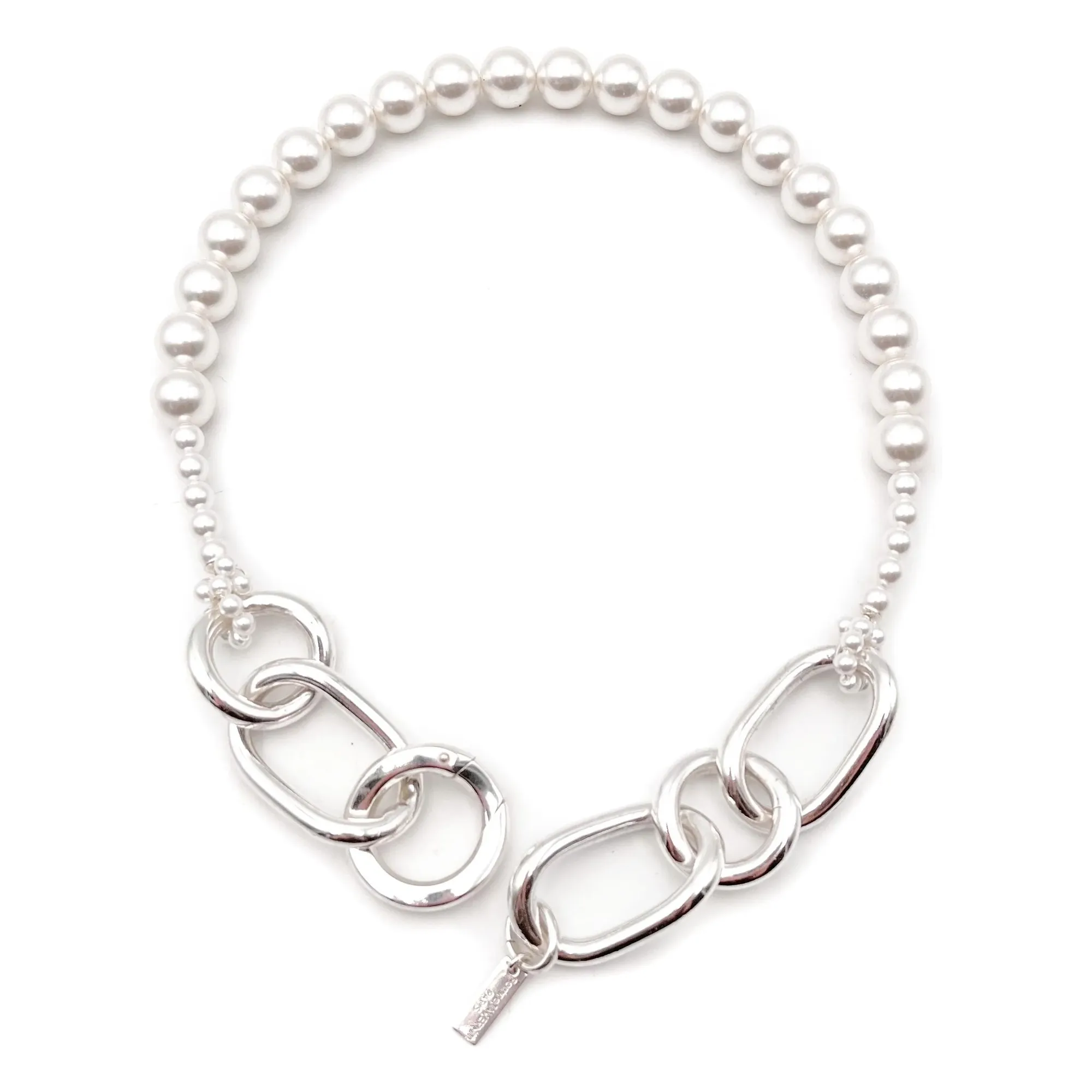 Perrine Taverniti Silver Sully Necklace