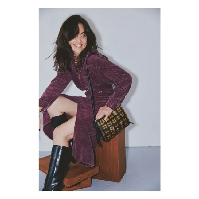 Le New Bea Tartan Tasche | Schwarz