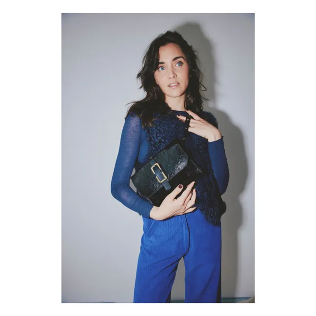 La Lulu Millau Knuspertasche | Schwarz