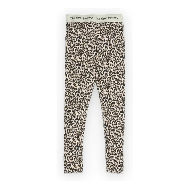 Legging de leopardo | Beige