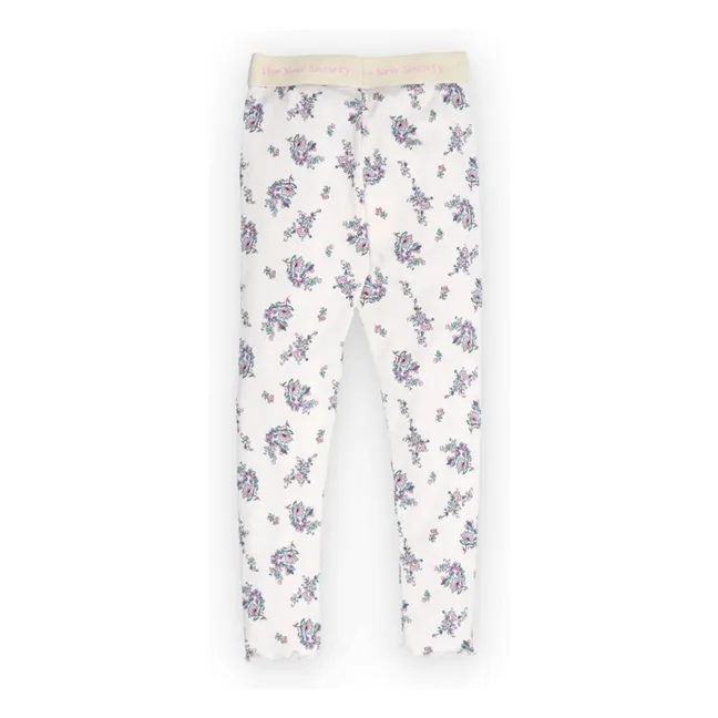 Malla de canalé floral | Beige