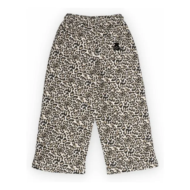 Jogger de leopardo | Beige