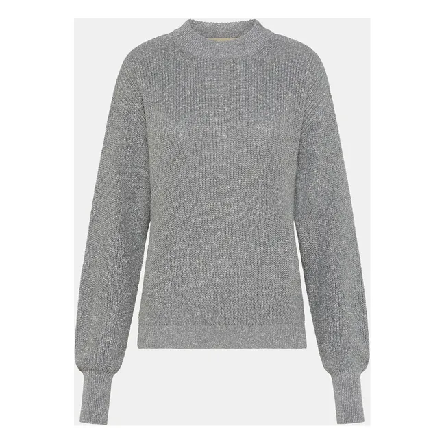 Pull Windsor Métallisé | Argenté