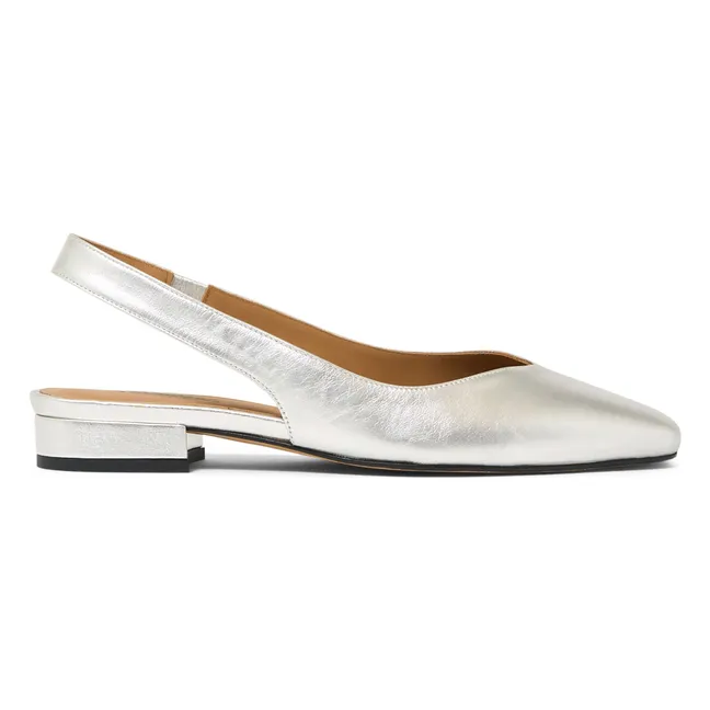 Slingback Maggie Leather | Champagne