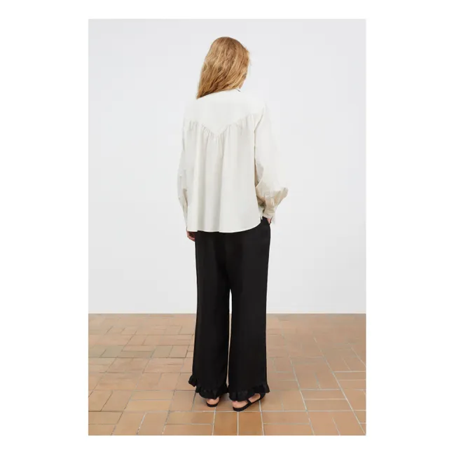 Chemise Louise Coton Bio | Blanc optique