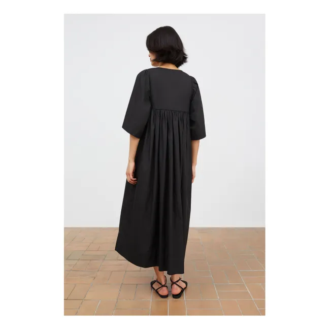 Robe Nadja Coton Bio | Noir