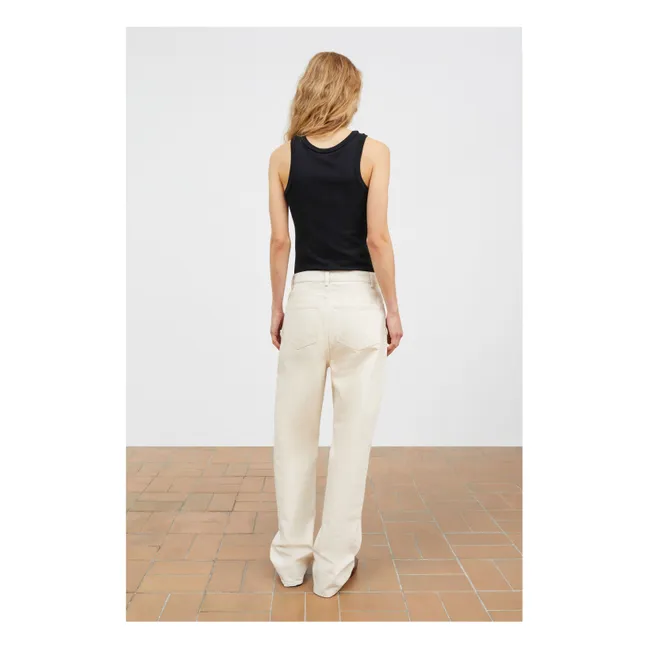 Top Louise Coton Bio | Noir