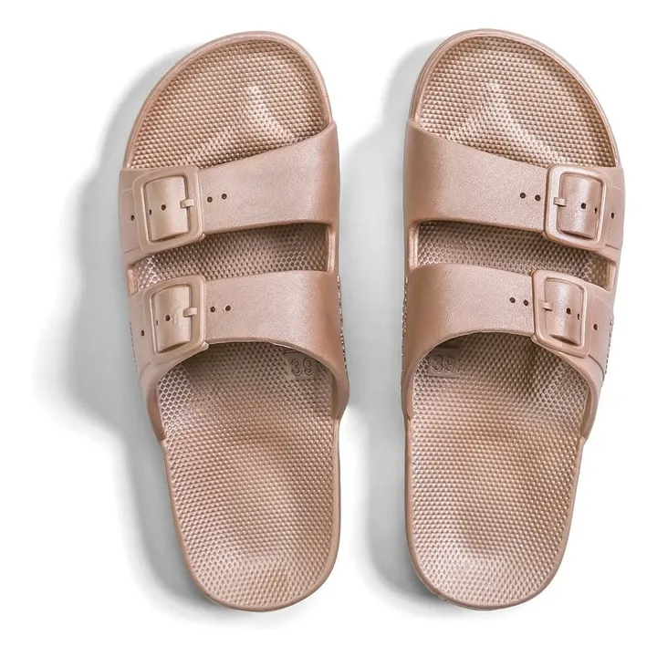 Sandalias de fantasía | Oro rosado- Imagen del producto n°1