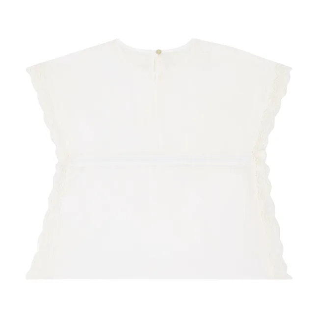 Camiseta bordada | Blanco