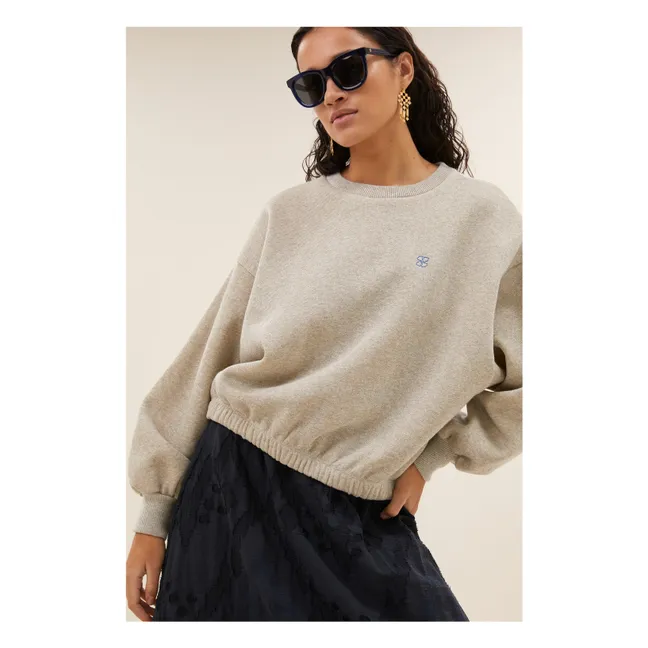 Sweat Bodil Métallisé | Doré