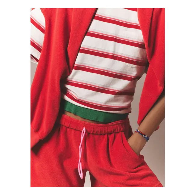 Short Shayden Eponge | Rouge