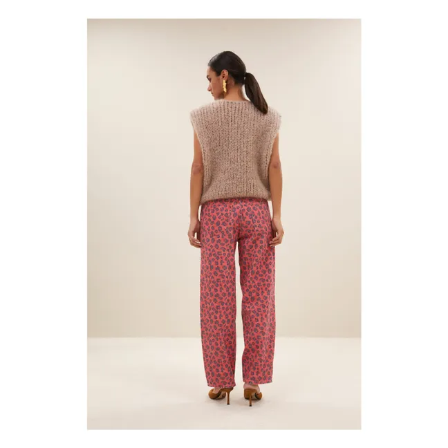 Pull Sans Manches James Spencer Mohair | Beige