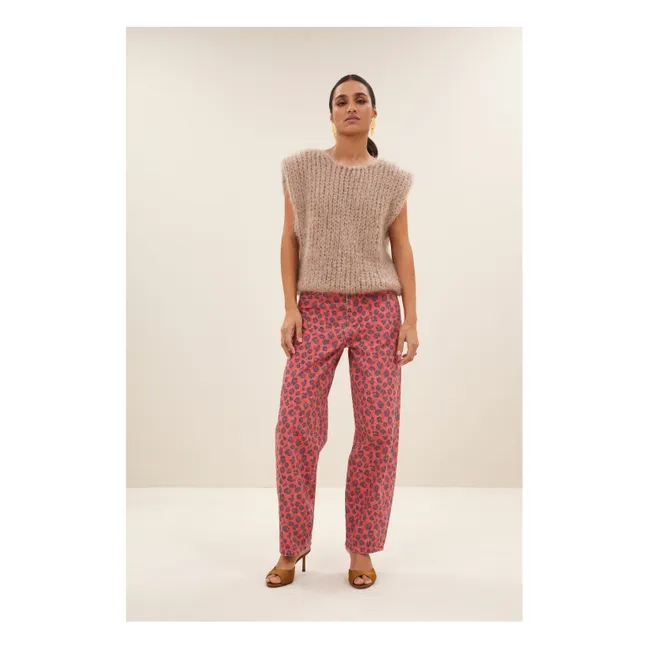 Pull Sans Manches James Spencer Mohair | Beige