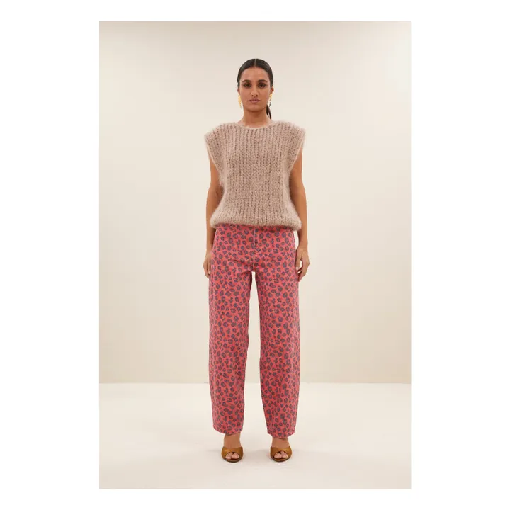 Pull Sans Manches James Spencer Mohair | Beige- Image produit n°1