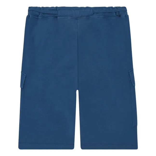 Pantaloncini in pile | Blu marino