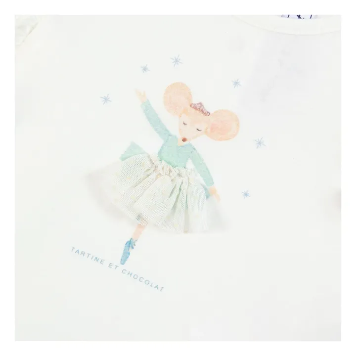 Camiseta Ballet | Blanco- Imagen del producto n°2