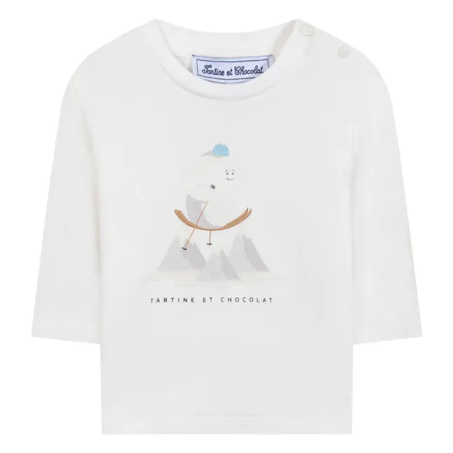 T-shirt Montagne | Blanc