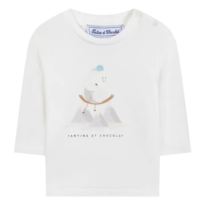 T-shirt Montagne | Blanc- Image produit n°0