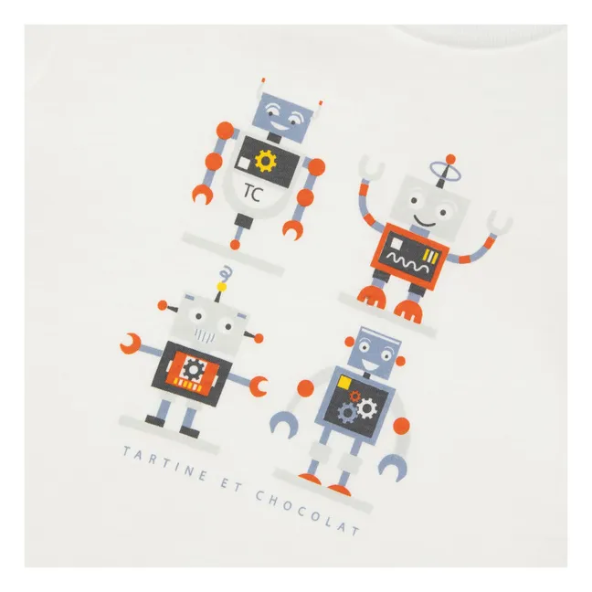 T-shirts Robots | Blanc