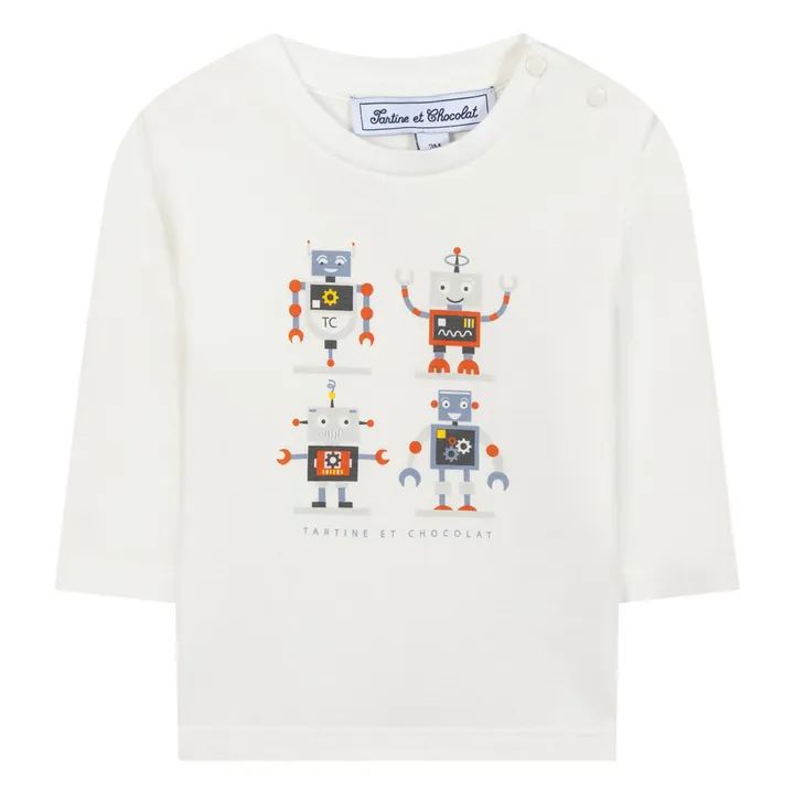 Camisetas Robots | Blanco- Imagen del producto n°0