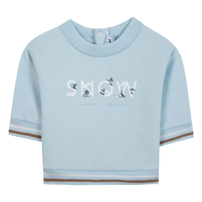 Sweat Neige | Bleu Clair