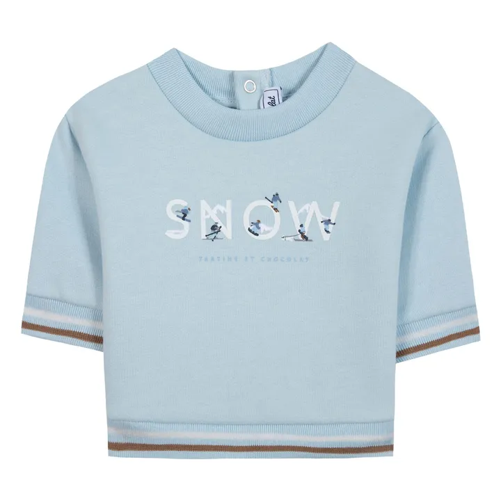 Sweat Neige | Bleu Clair- Image produit n°0