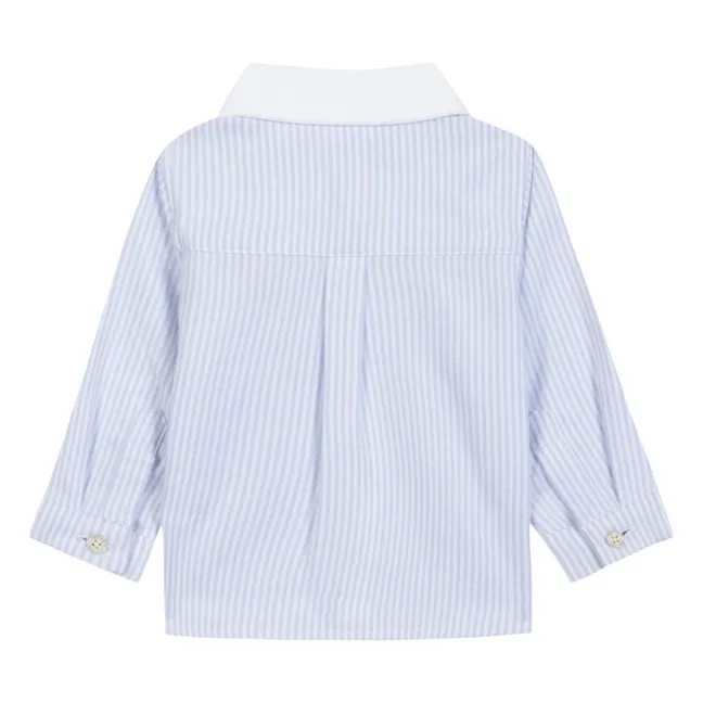 Chemise Rayures | Bleu Clair