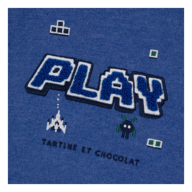 Sweat Jeux | Bleu électrique