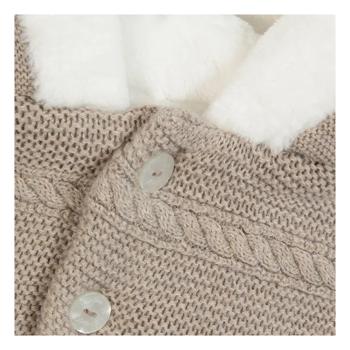 Cárdigan Fourré | Crudo- Imagen del producto n°2