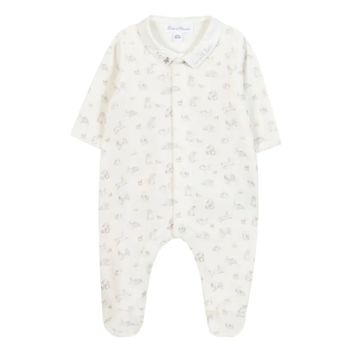 Pijama de conejos | Nácar- Imagen del producto n°0