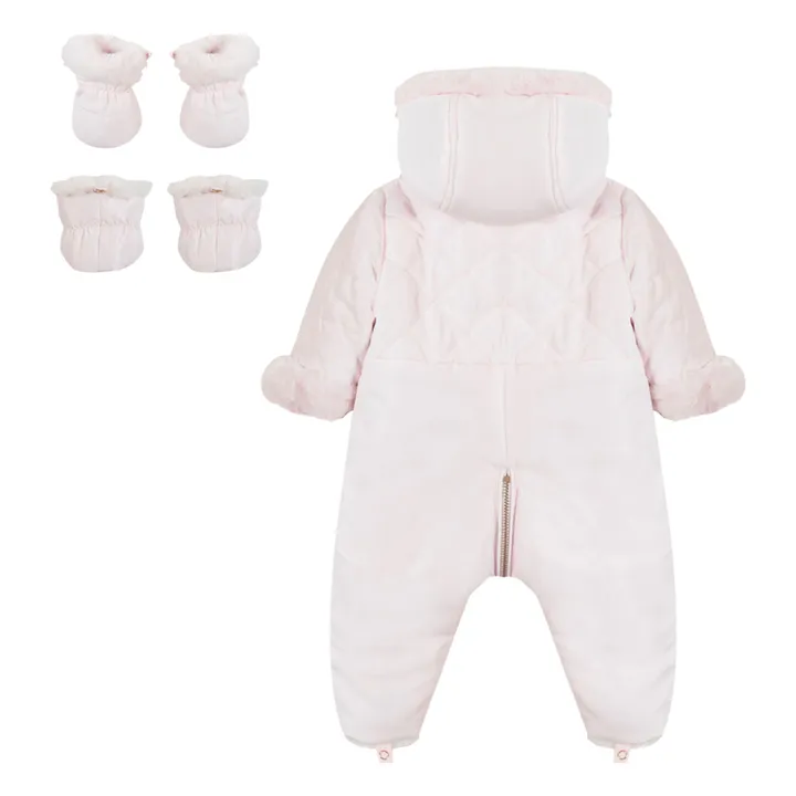 Combi Pilote Fourrée | Rosa Pálido- Imagen del producto n°1