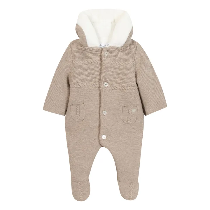 Combi Pilote Laine | Grège- Image produit n°0