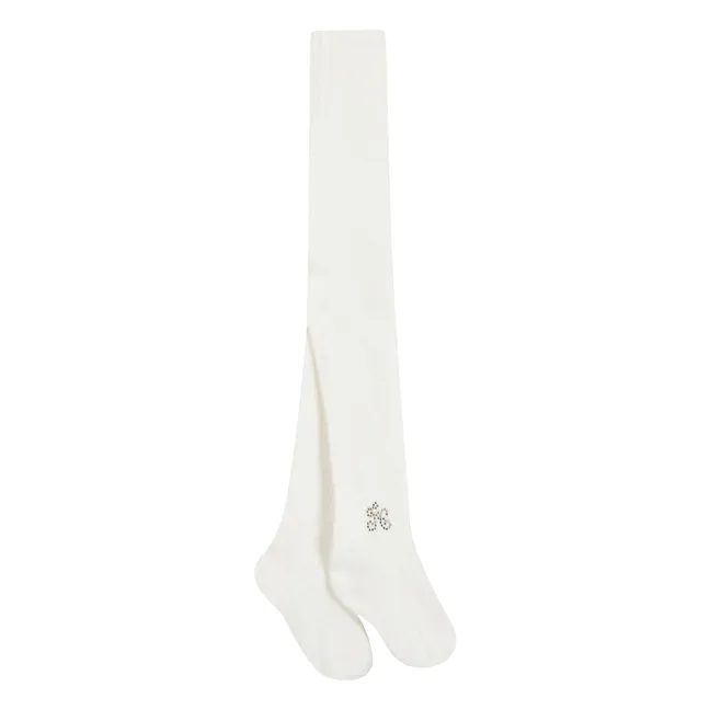 Collant Brodé | Nacre