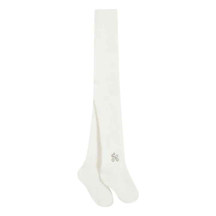 Collant Brodé | Nacre- Image produit n°0