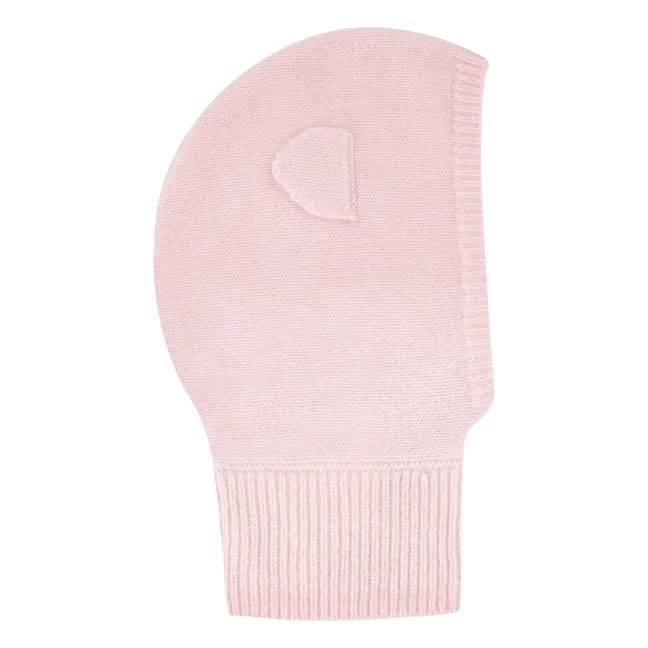 Cagoule Cachemire | Rose pâle